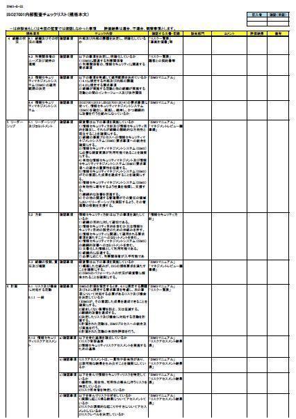 ISO27001（ISMS）内部監査員通信教育講座